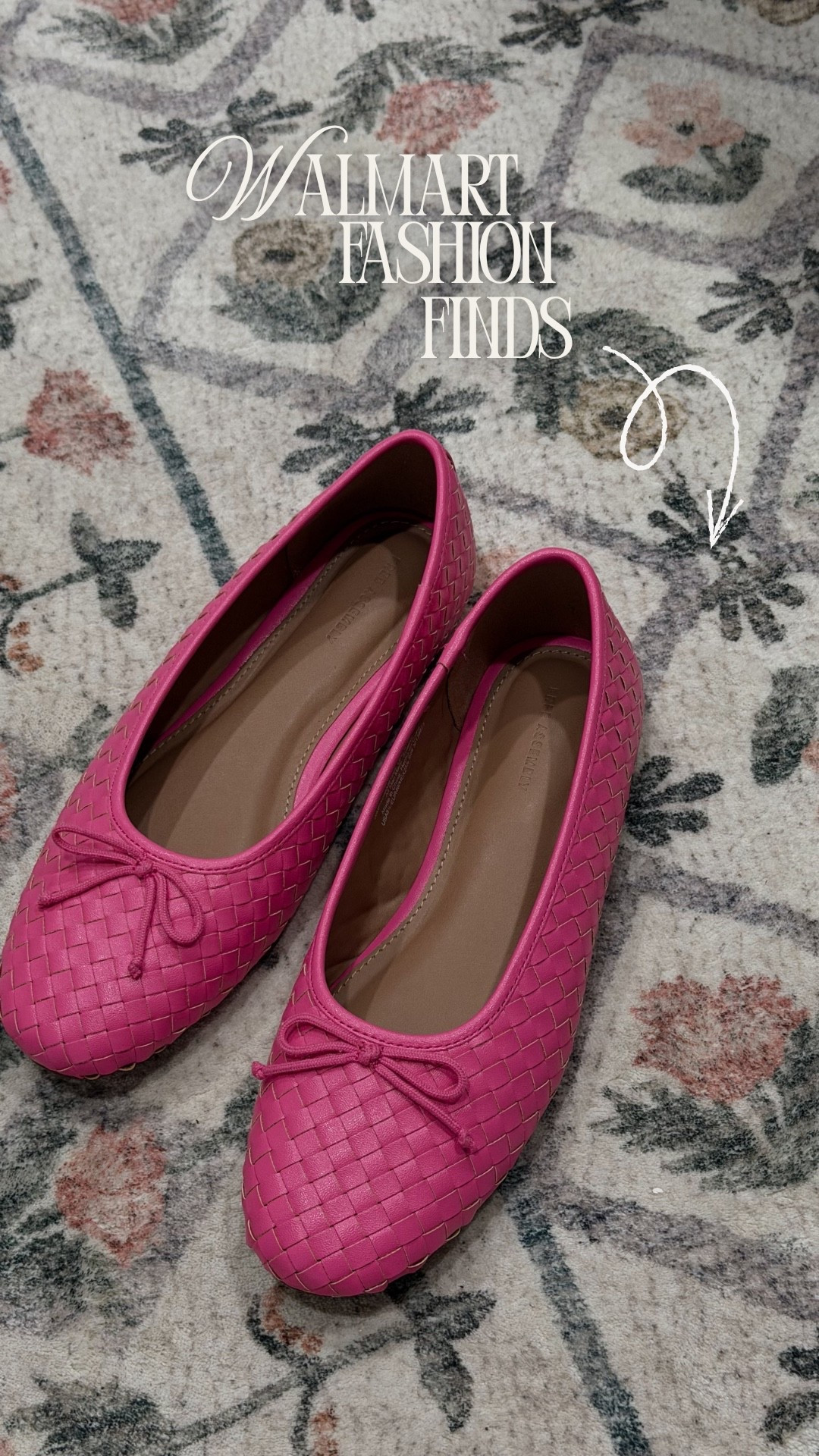Walmart summer fashion finds — pink flats!!! #WalmartPartner #WalmartStyle