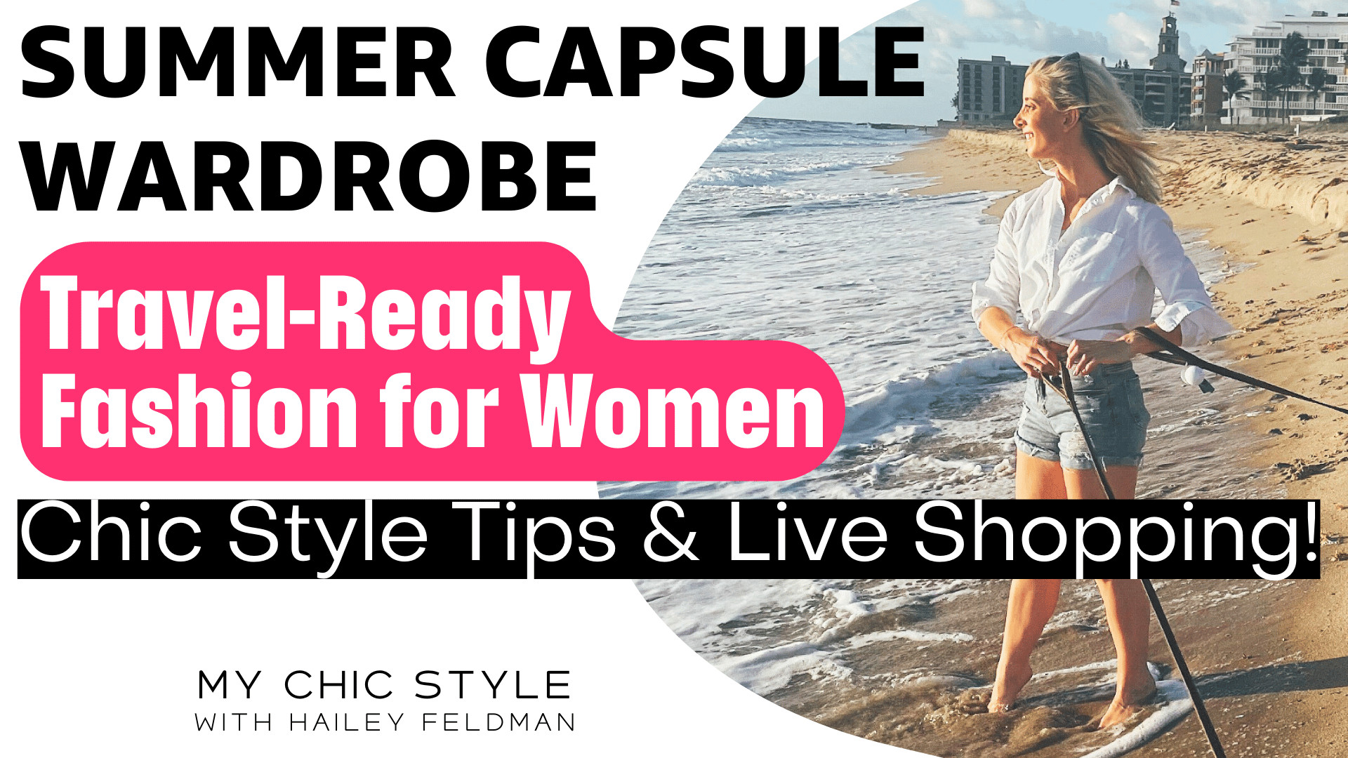 Live Shopping on YouTube! Thursday, May 29, 2025 - 4 pm EST (Amazon Live show is similar & earlier that day, 1 pm EST).
This show is for women looking to build a Summer Capsule Wardrobe For Travel!
- How To build the perfect Summer Capsule Wardrobe for Travel! 
- How To Pack Light, Smart, & Stylish (On a budget)
- Fashion, Makeup, & Travel Accessories like Luggage & Makeup Organizers to Shop Live and bring on your next vacation & wear all summer long! 
- If you want to look and feel great wherever you go, then you'll love my curated selection of easily styled outfits, SPF makeup, luggage, and beach accessories that look like a million bucks, without spending a million bucks! ;)

Whether you're going to a destination wedding, a beach getaway, a city escape, or want to simplify your closet for the summer season, my elevated essentials make packing light look and feel luxurious. Everything I featured in today’s Summer Capsule Wardrobe Live is linked below. 

 #LTKActive #LTKSwim #LTKTravel
