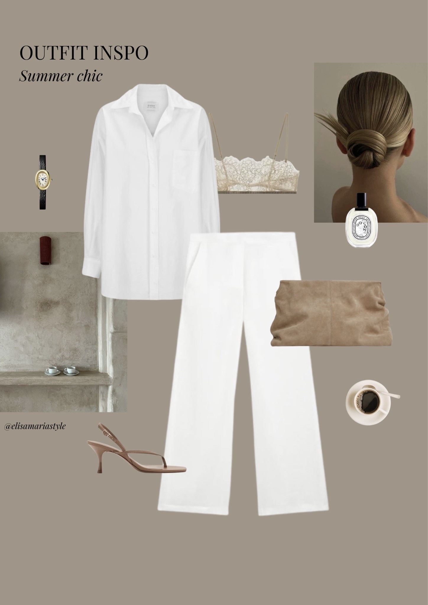 Chic linen trousers and shirt outfit idea for summer 🍨

#LTKootd