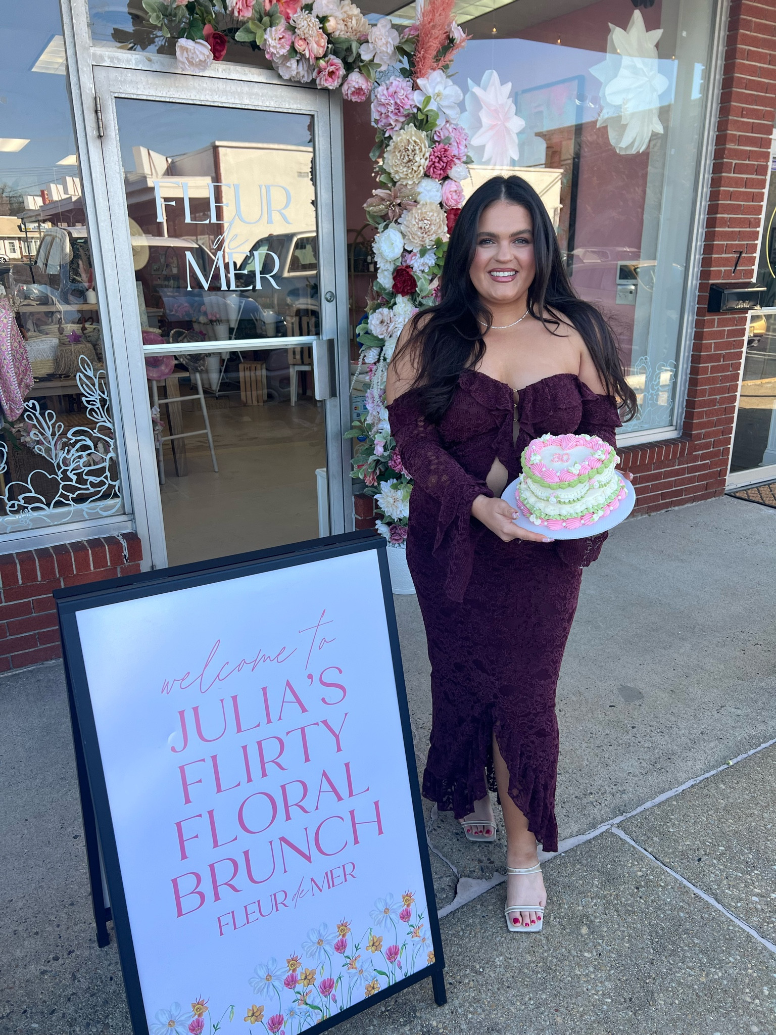 midsize floral brunch outfit 💐
wearing an xxl in top, xl in skirt

#LTKmidsize #LTKSpringSale #LTKwedding