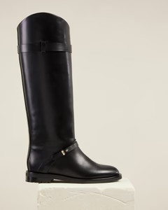 Saddle Boot, Black | Dear Frances