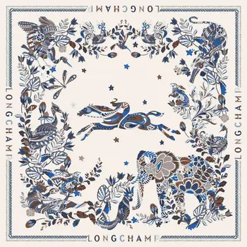 Foret Square Silk Scarf | Nordstrom