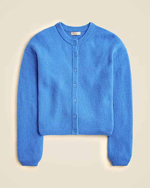 Supersoft bubble-hem cardigan | J. Crew US
