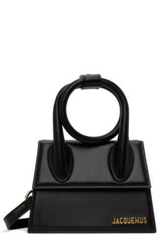 Jacquemus - Black 'Le Chiquito Noeud' Bag | SSENSE