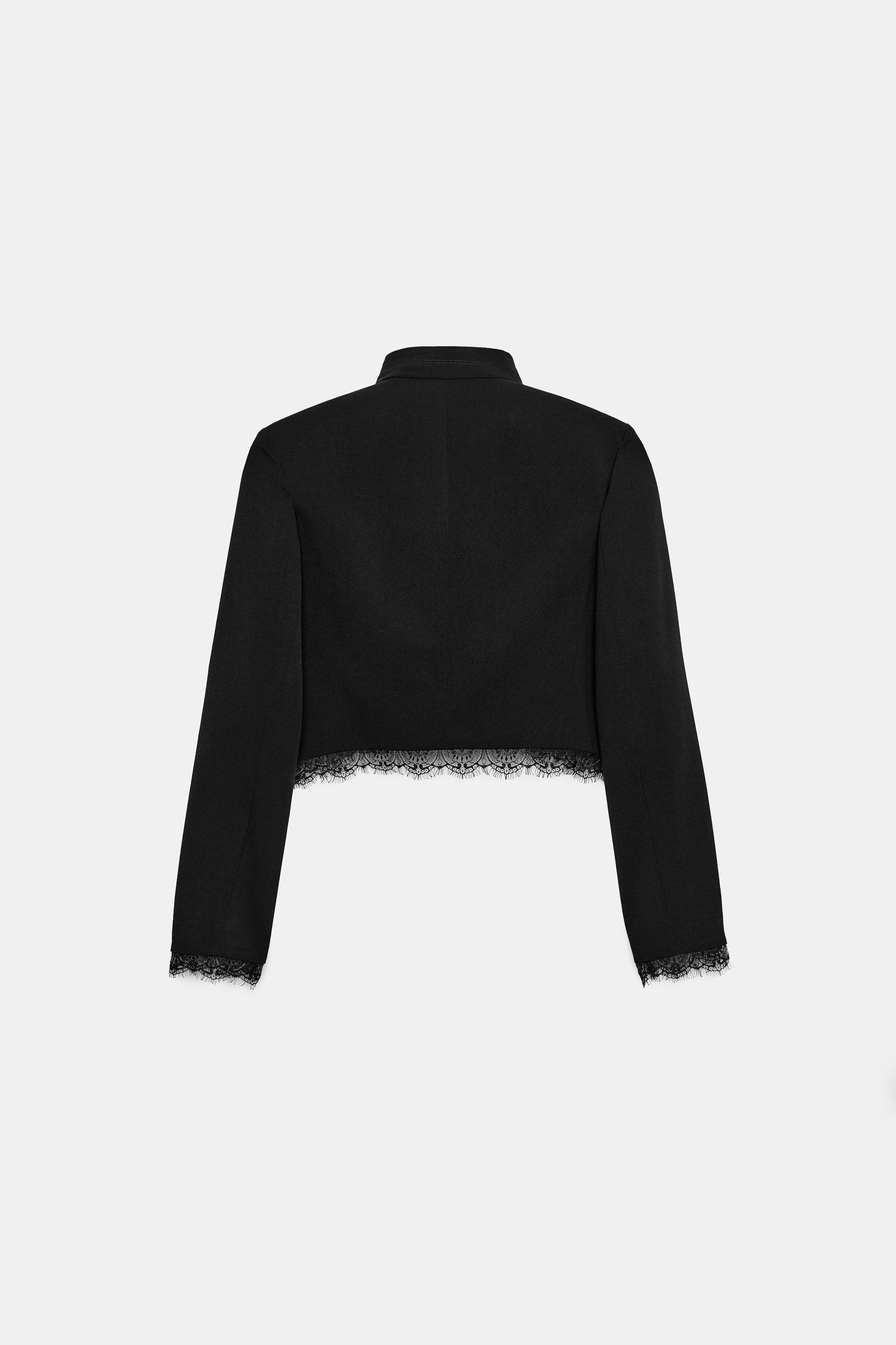 SHORT LACE BLAZER | Zara DE