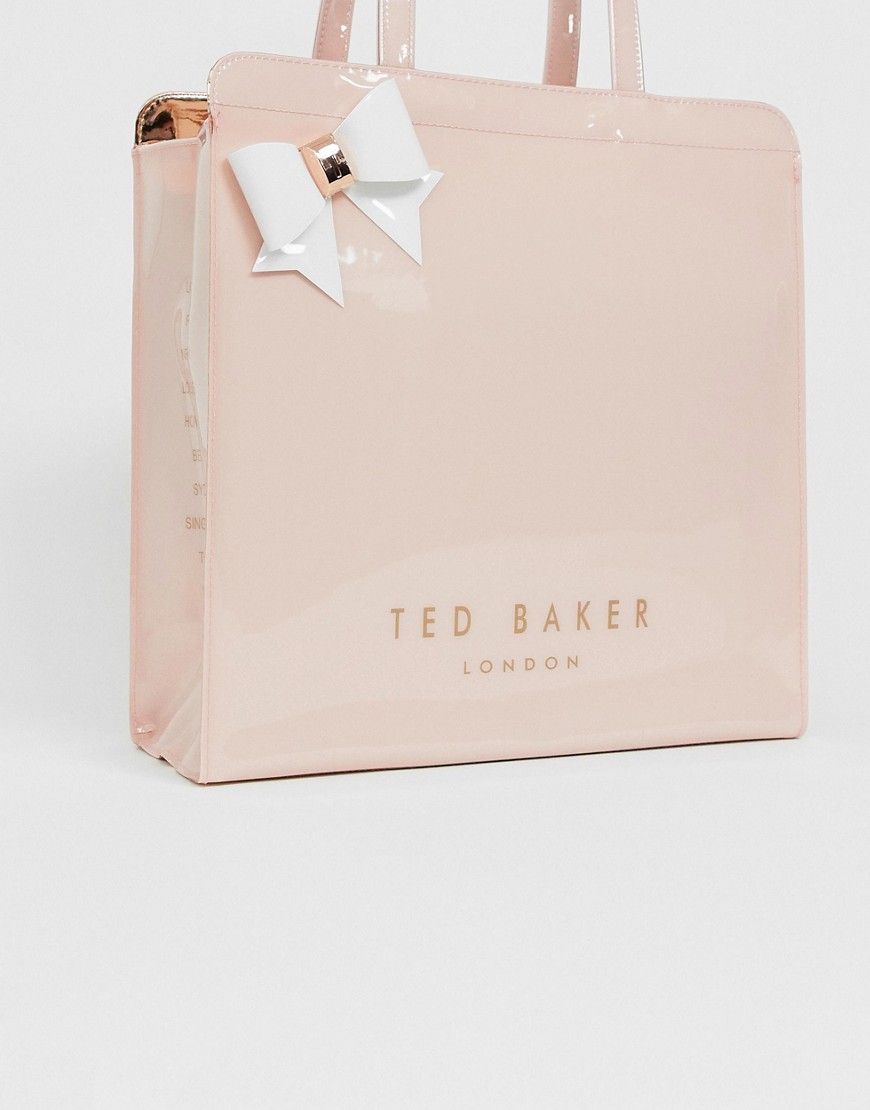 Ted Baker large bow icon bag - Pink | ASOS US