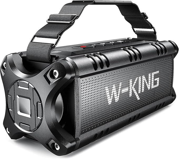 W-KING Bluetooth Speaker, 50W IPX6 Waterproof Loud Speakers Bluetooth Wireless, Large Outdoor Por... | Amazon (US)