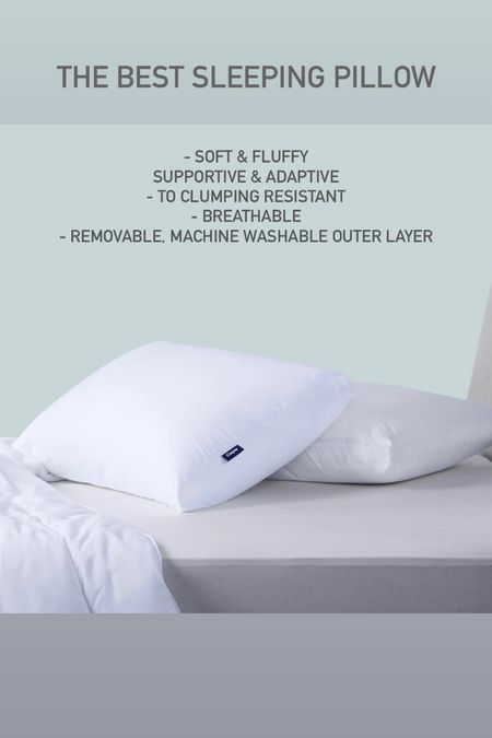 The best sleeping pillow! 

Pillow, bedroom, bed sheets, Amazon finds, The Stylizt 





#LTKFamily #LTKHome #LTKFindsUnder100