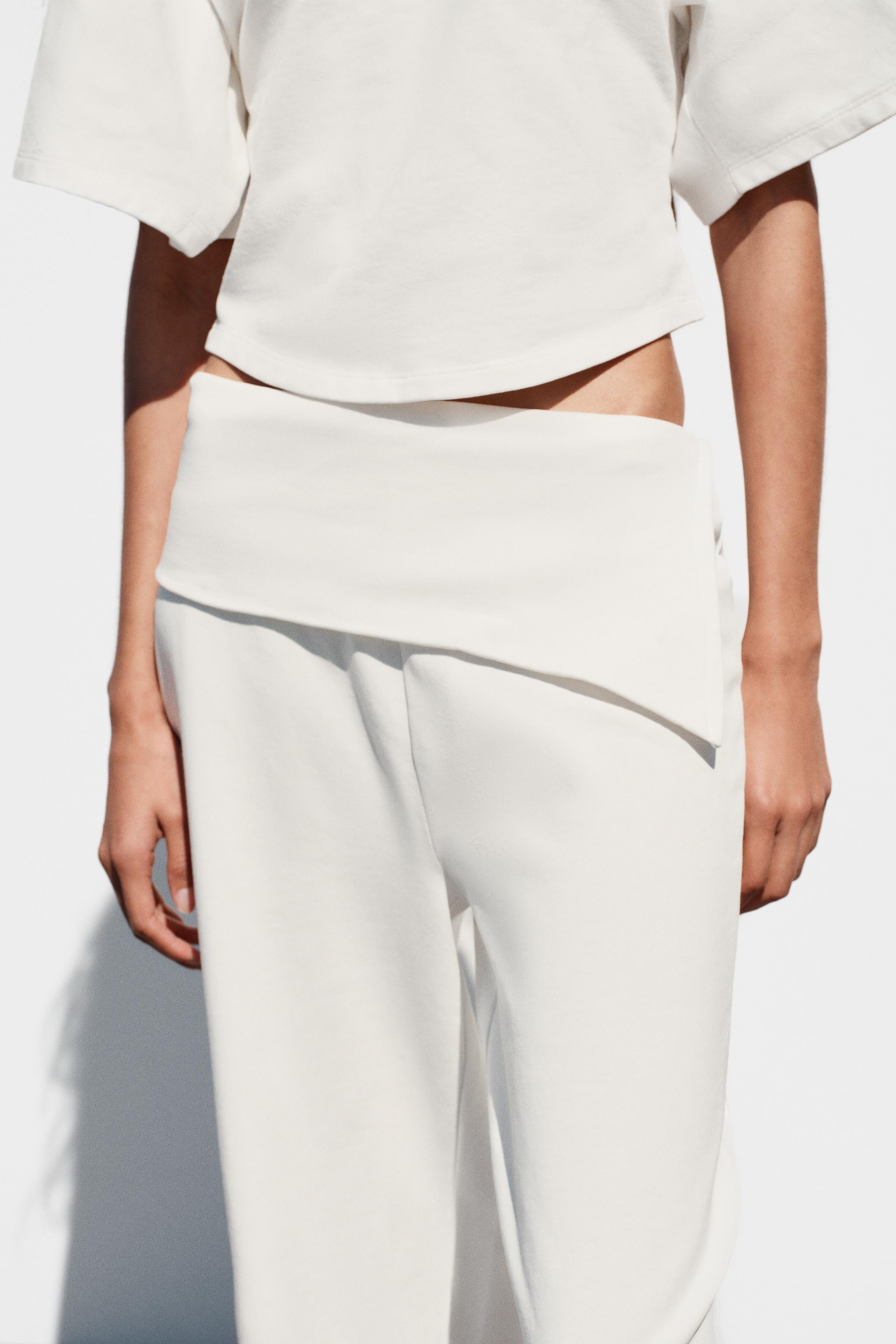 ASYMMETRIC WAIST PANTS | Zara US