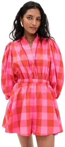 SUNDRESS Women's Inacia Romper | Amazon (US)