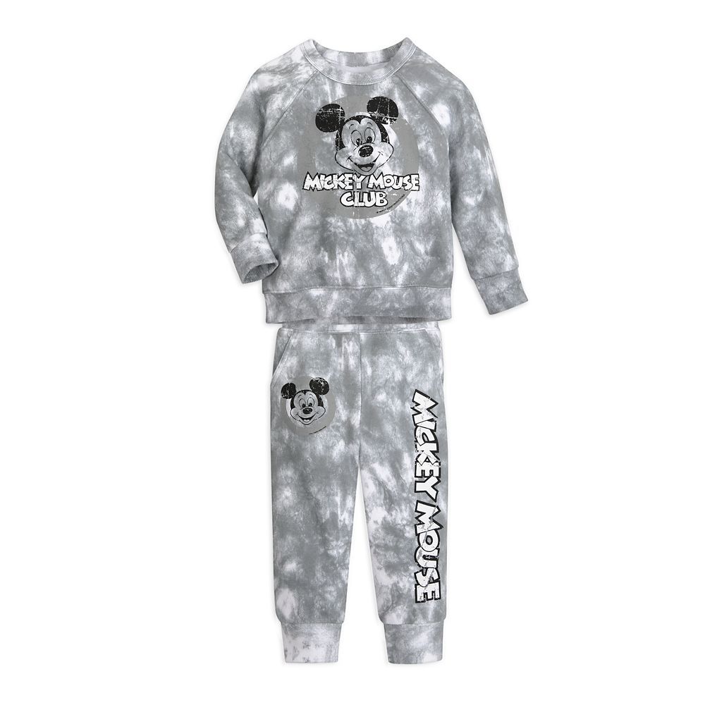 Mickey Mouse Tie-Dye Sweatshirt and Pants Set for Baby | Disney Store