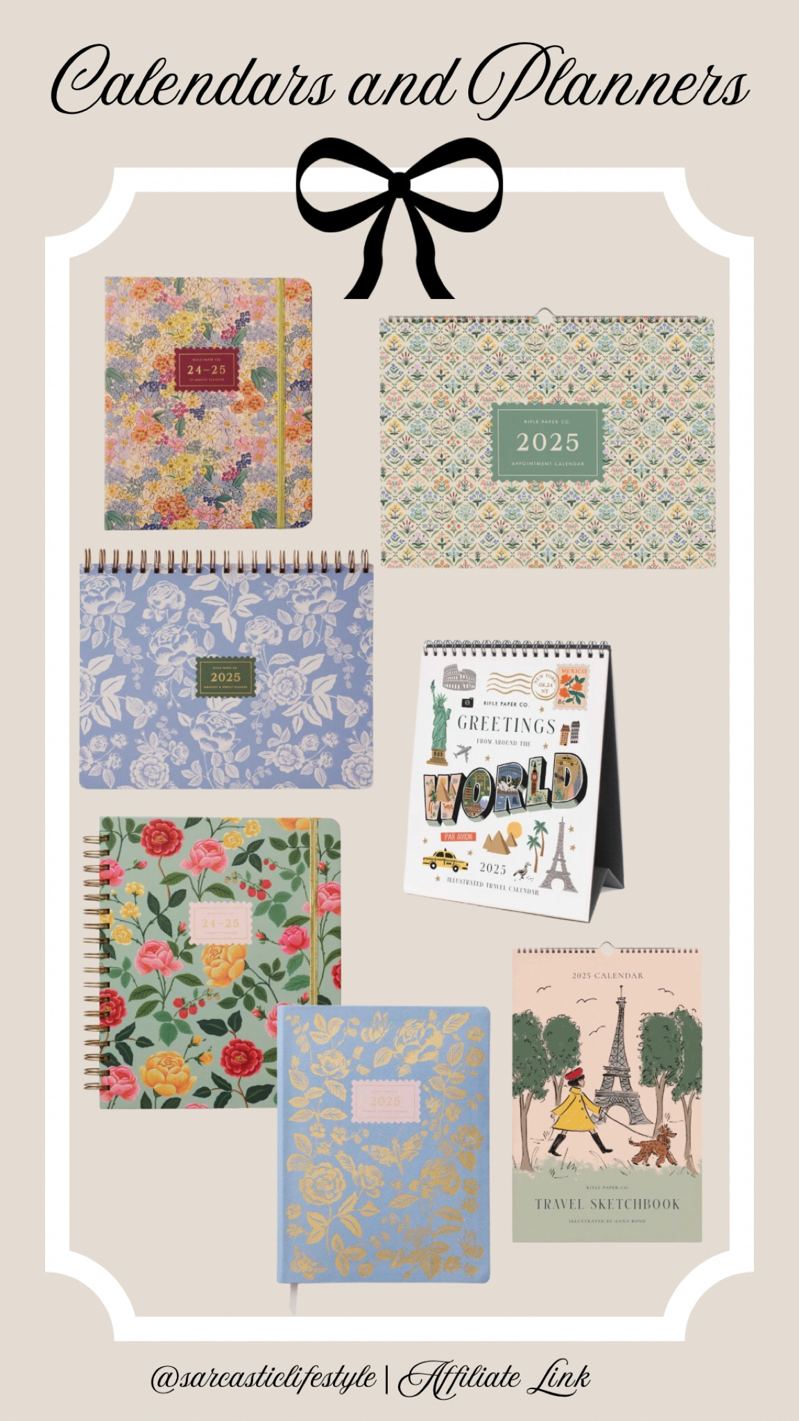 2025 calendars and planners.

Desk calendar. Walk calendar. Planner.

#LTKSaleAlert #LTKSeasonal #LTKFindsUnder50