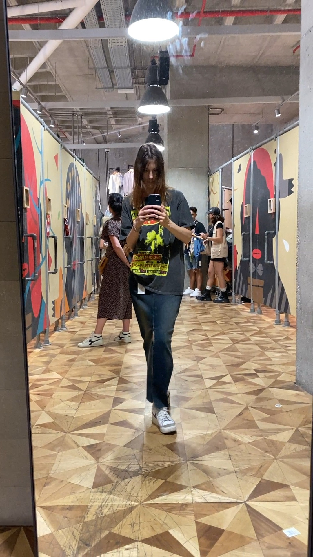 One more grungy look by UO: an oversized Sex Pistols t-shirt (size M/L) and a long denim skirt (take your size; I took M, and it's too big on the waist)

#LTKSeasonal #LTKFind #LTKeurope