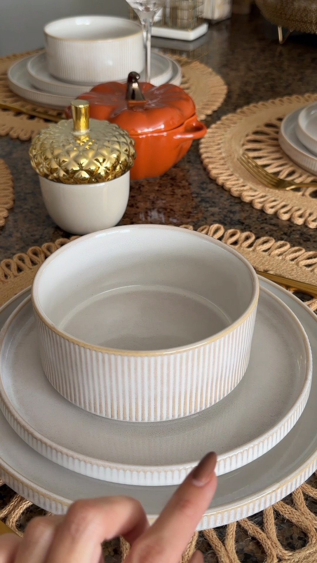 Just got this modern organic dinnerware set and I’m obsessed — it’s giving cozy fall vibes but honestly works year-round.

modern dinnerware set, organic stoneware, holiday hosting decor, fall table setting, kitchen essentials 2025, home decor deals, Thanksgiving dinner, Thanksgiving table 


#LTKGiftGuide #LTKHoliday #LTKSeasonal