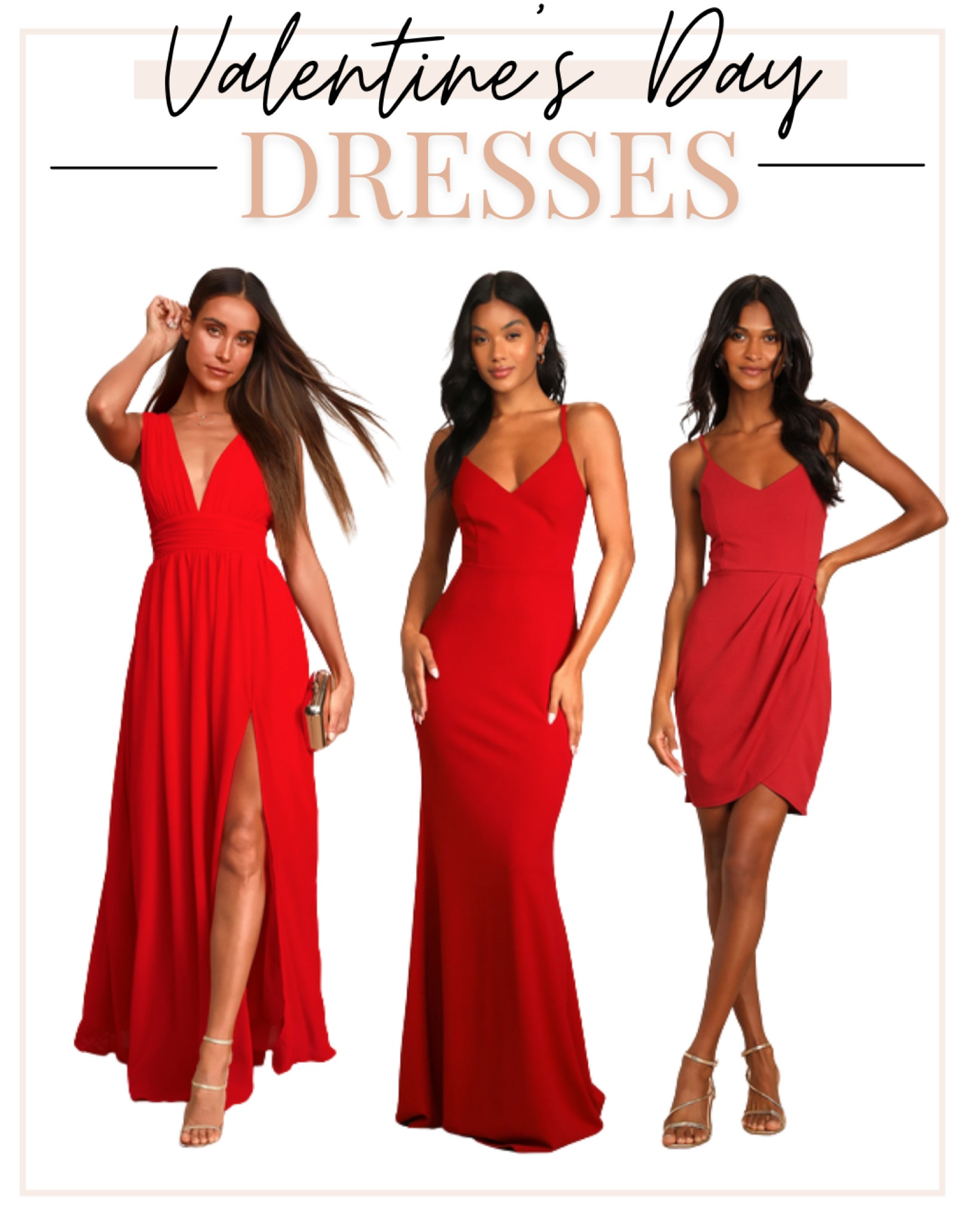 If you’re looking for a Valentine’s Day Outfit then check out these red Valentine’s Day dresses.

Red dress, burgundy dress, maxi dress, red dresses, valentines outfit

#LTKwedding #LTKSeasonal #LTKstyletip