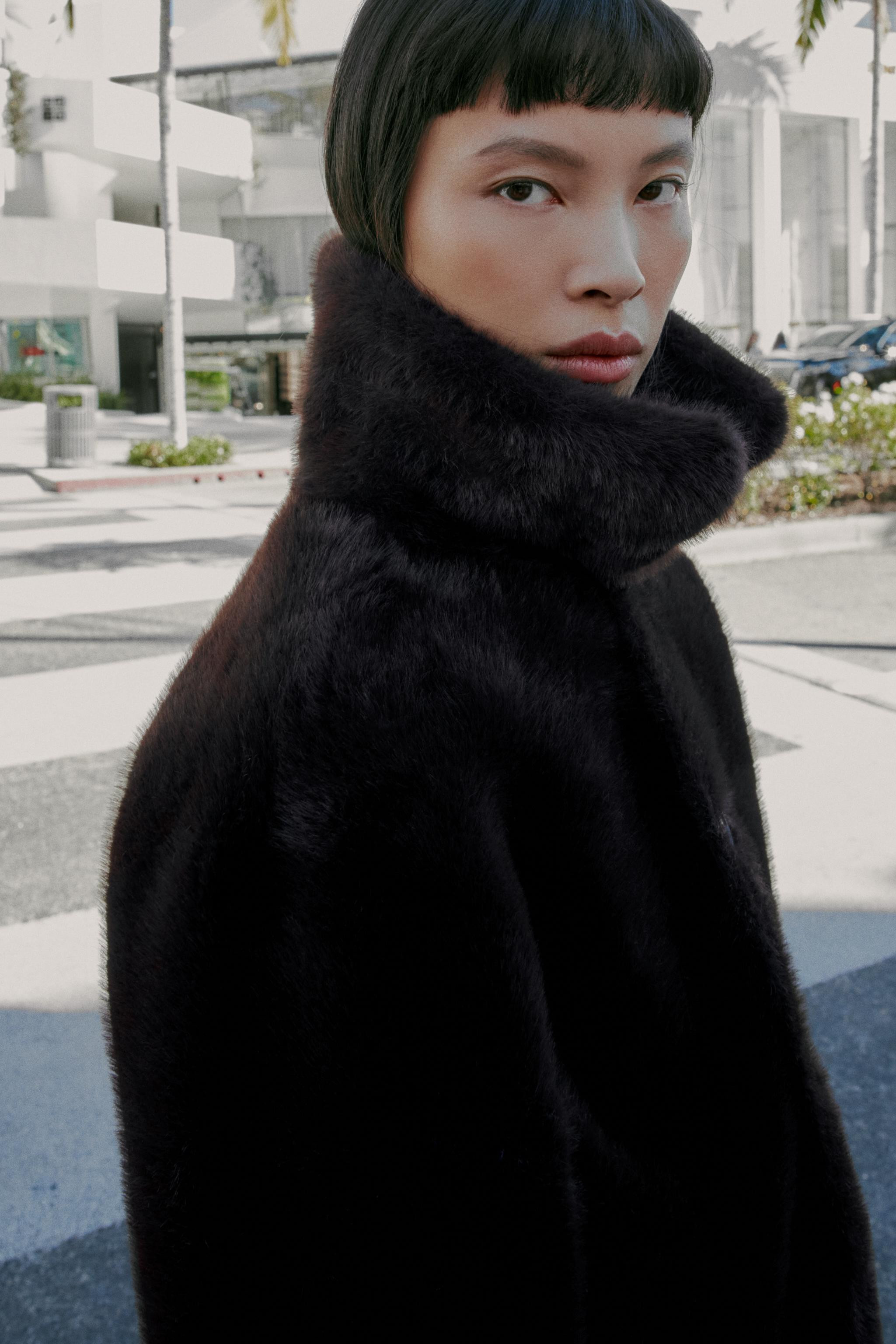 REVERSIBLE DOUBLE-FACED FAUX LEATHER JACKET | Zara UK