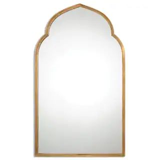 Uttermost Kenitra Gold Arch Decorative Wall Mirror - Antique Silver - 24x40x1.125 | Bed Bath & Beyond