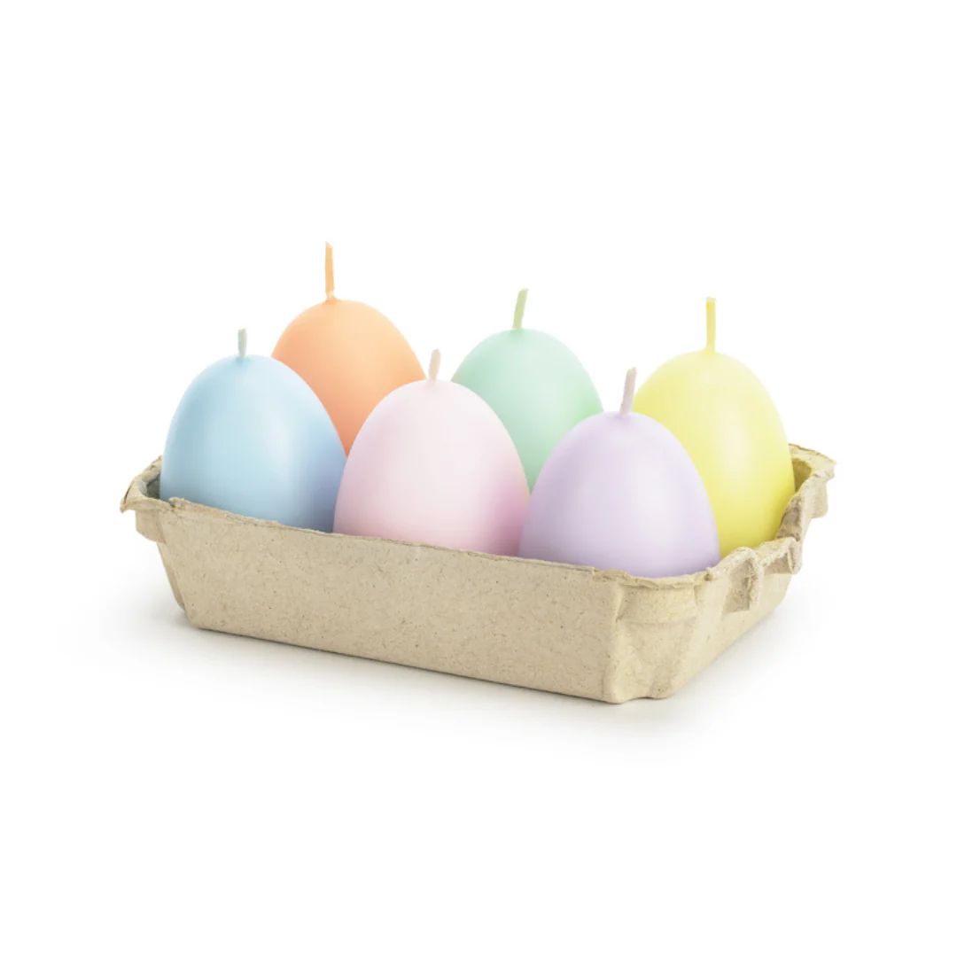 Pastel Easter Egg Candles | Ellie and Piper