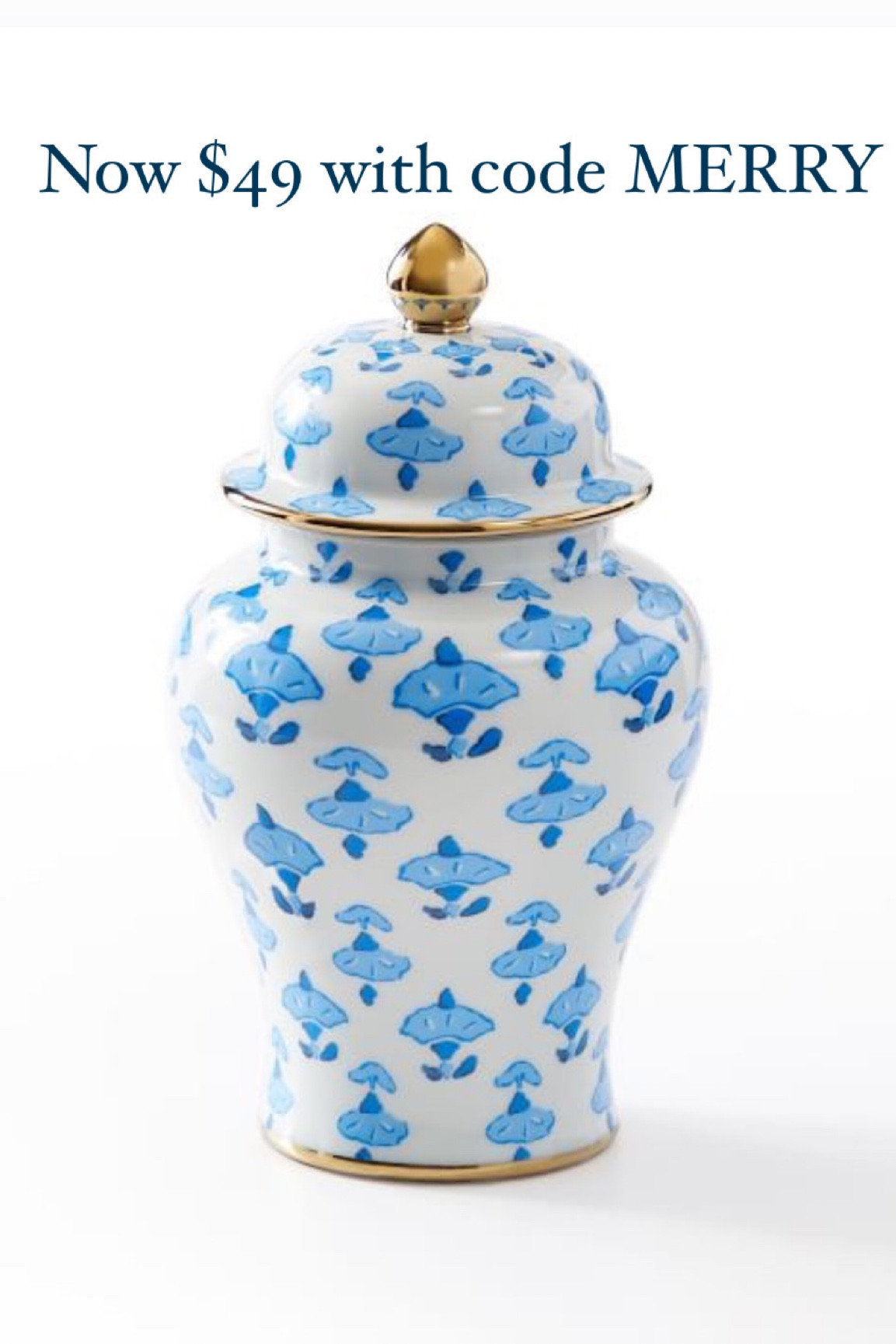 Ginger jar on black Friday cyber Monday sale 

#LTKHoliday #LTKCyberweek #LTKhome