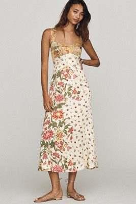 Jocelyn Sleeveless Slip Midi Dress by Maeve | Anthropologie (US)