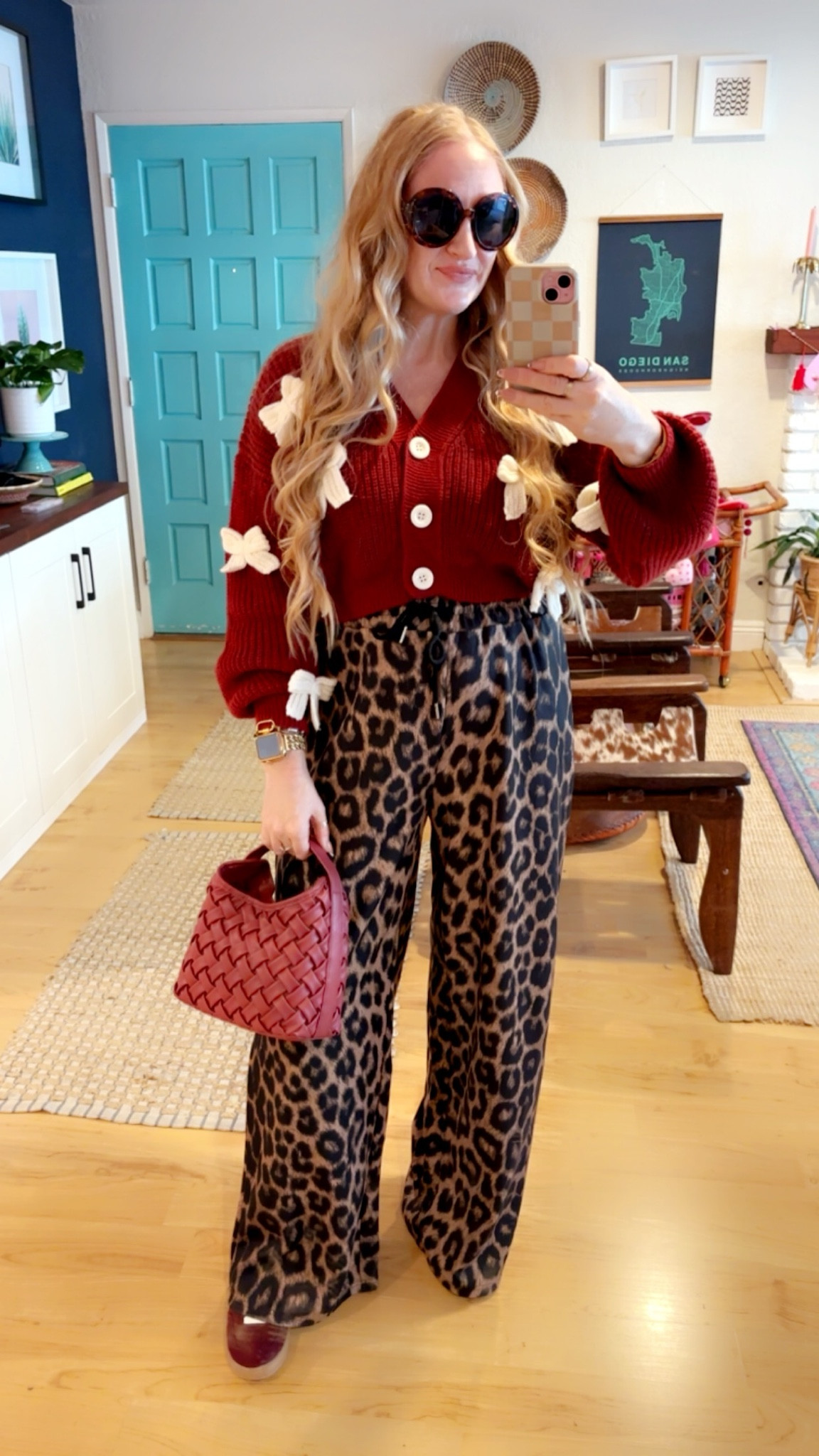 Spring Amazon haul 🍒 from bow cardigan to leopard track pants to a Peter Pan collar top and red fisherman’s sweater, I am obsessed with them all! 

Wearing M in all tops and L in leopard pants at 150 lbs and 5’7”

Spring haul, Amazon finds, Amazon spring style, leopard pants, bow cardigan, bow sweater, red cardigan, red sweater, Peter Pan collar, collared shirt, fisherman’s sweater, affordable style, mom style, elevated casual, spring outfit ideas, daily outfit inspo, ootd

#LTKFindsUnder100 #LTKFindsUnder50 #LTKStyleTip