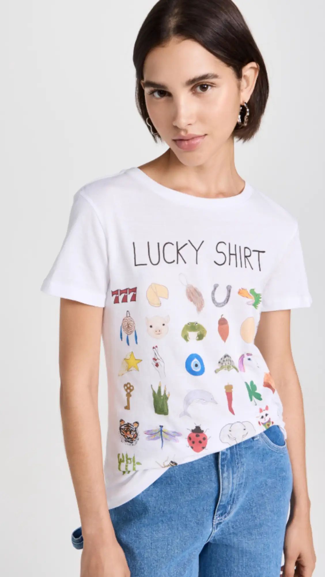 Unfortunate Portrait Lucky Shirt | Shopbop | Shopbop