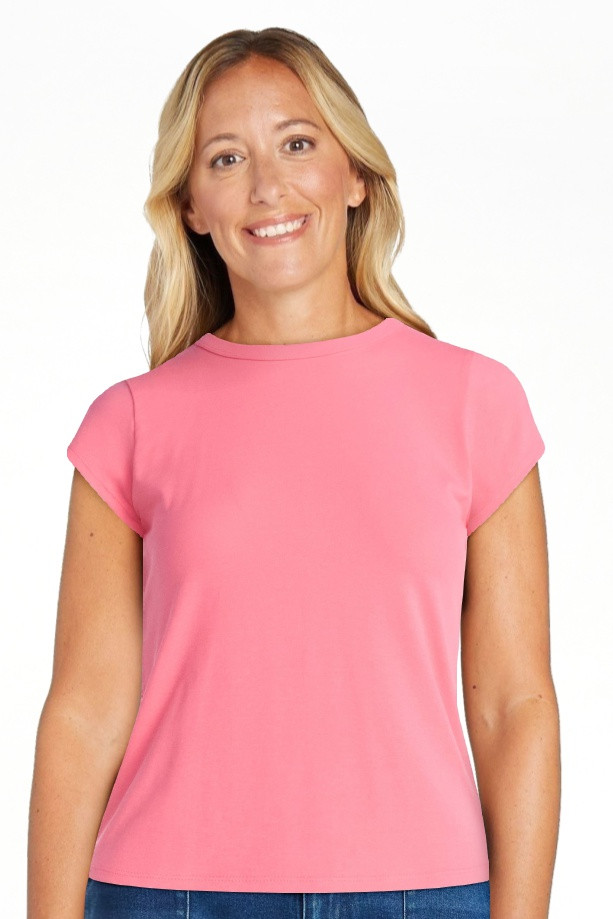 Free Assembly Women's and Women's Plus Cap Sleeve Tee, Sizes XS-4X | Walmart (US)