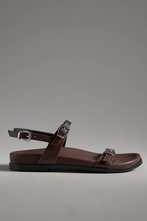 Bibi Lou Skinny Buckle Slingback Sandals | Anthropologie (US)