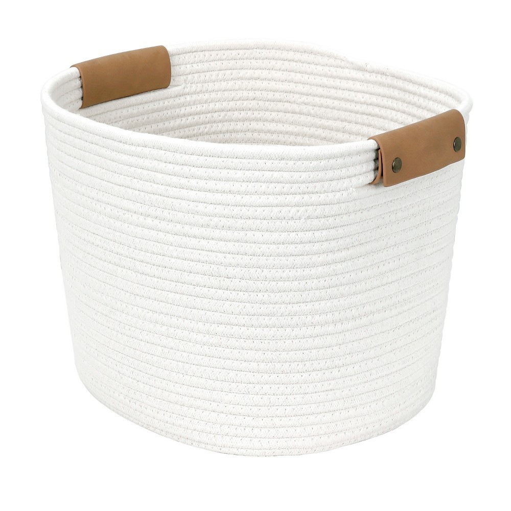 13 Square Base Tapered Basket Medium Cream (Ivory) - Threshold | Target