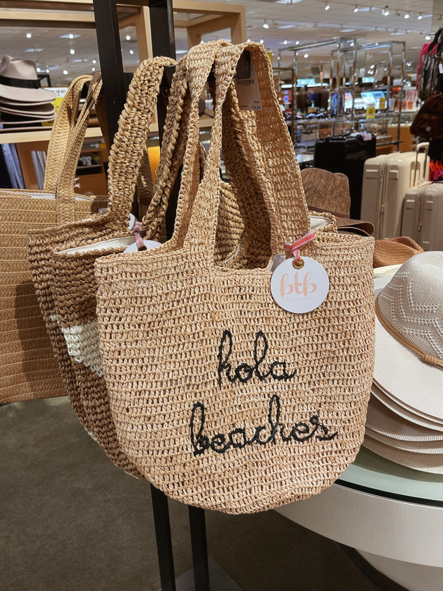 Nordstrom anniversary sale find- this darling straw tote