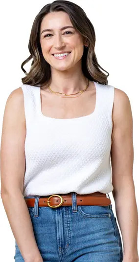 Women's Organic Scoop Neck Sweater Tank | Nordstrom