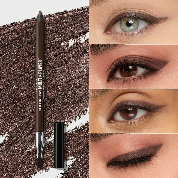 Revlon ColorStay Multiplayer™ Liquid-Glide Eye Pencil, Multi-Use Eye Makeup With Blending Brush... | Walmart (CA)