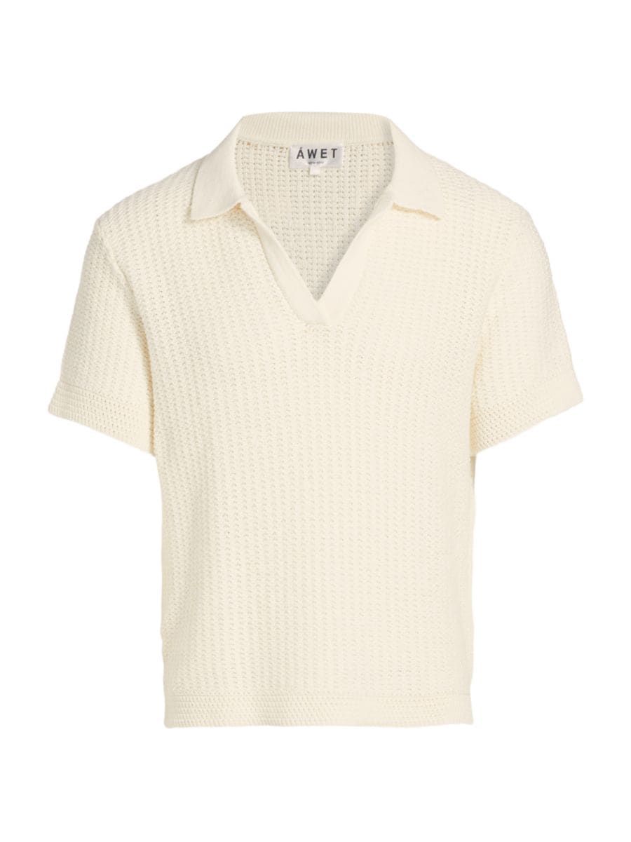 Yared Cotton Polo Shirt | Saks Fifth Avenue