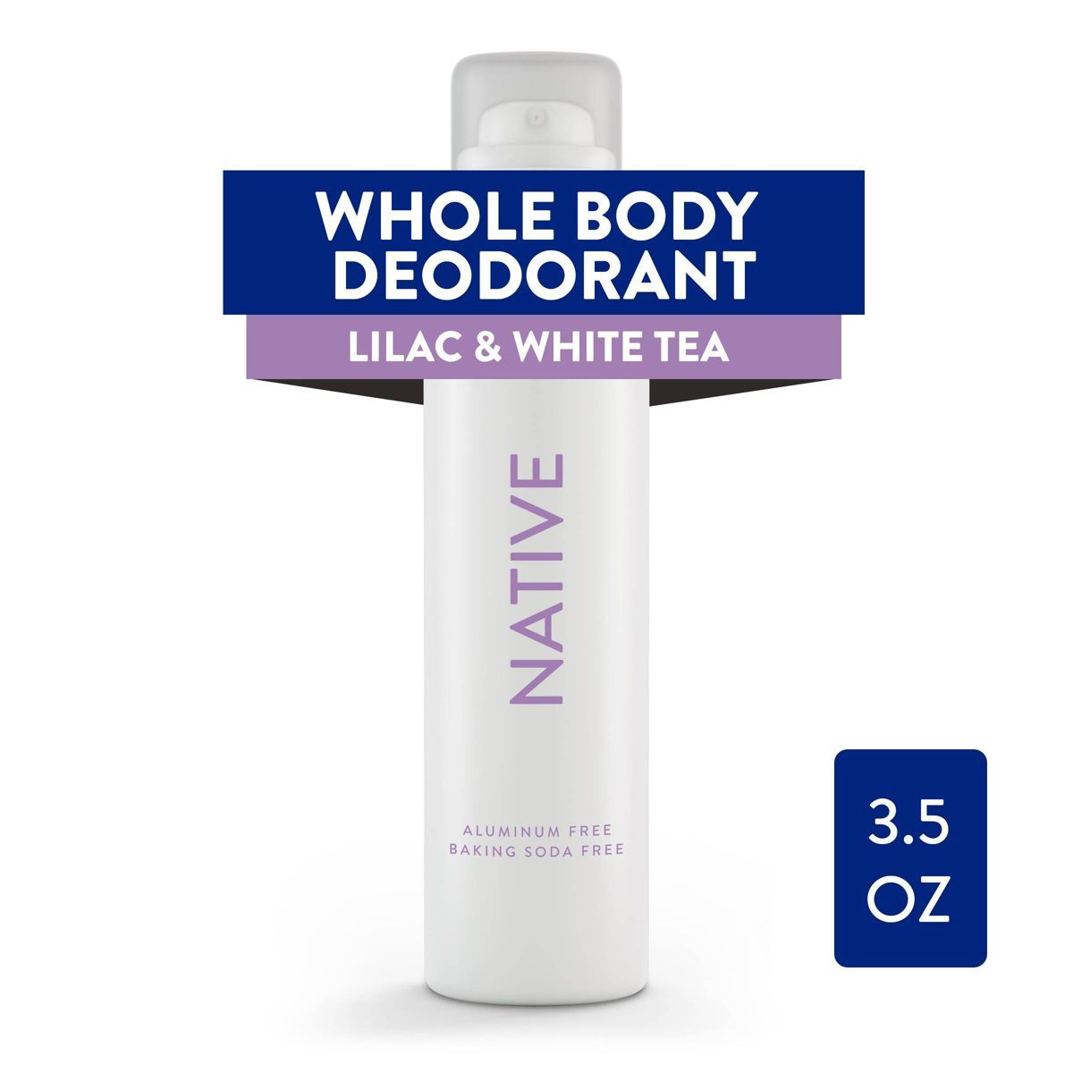 Native Whole Body Deodorant Spray - Lilac & White Tea - Aluminum Free - 3.5oz | Target