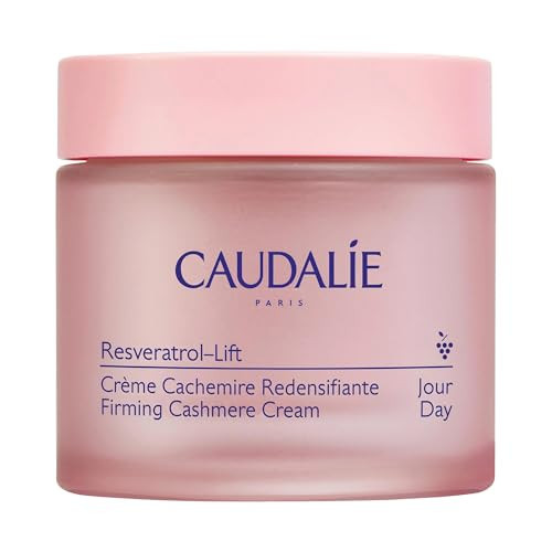 Caudalie Resveratrol-Lift Retinol Alternative Firming Cashmere Cream, Anti-Aging Moisturizer with Resveratrol, Hyaluronic Acid & Vegan Collagen, Refillable Jar - 50 mL | Amazon (US)