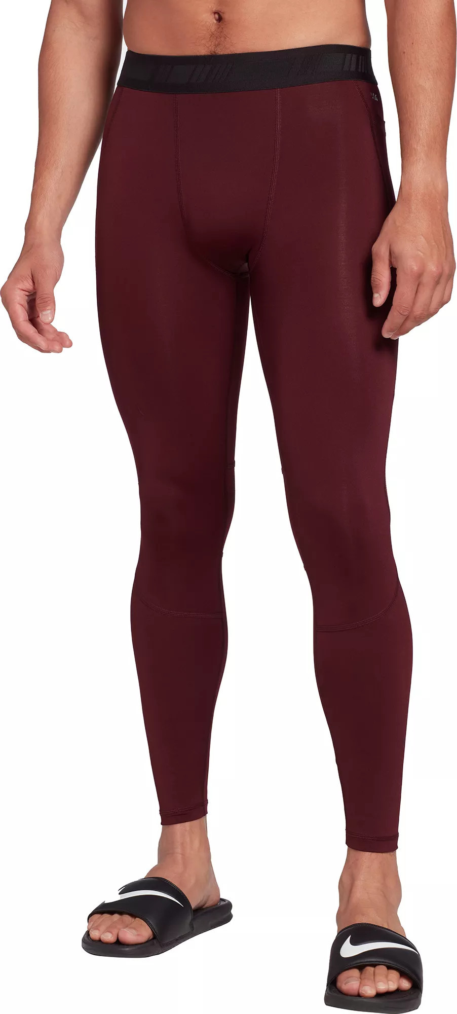 DSG Men's Compression Tights, XXXL, Team Burgundy | DICK'S Sporting Goods