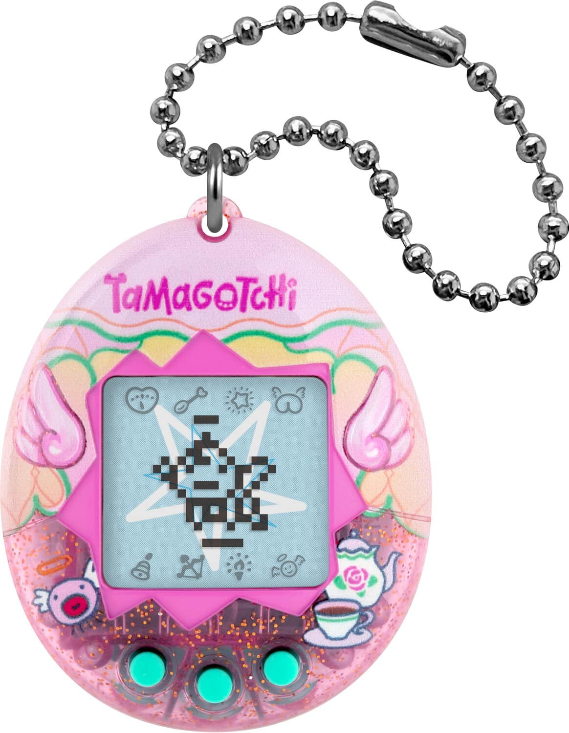 Bandai - Tamagotchi - Original - Angel Tea Time - COLLECTIBLES - Multicolor | Best Buy U.S.