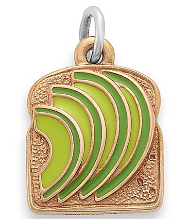 James Avery Enamel Avocado Toast Novelty Charm - Sterling Bronze | Dillard's