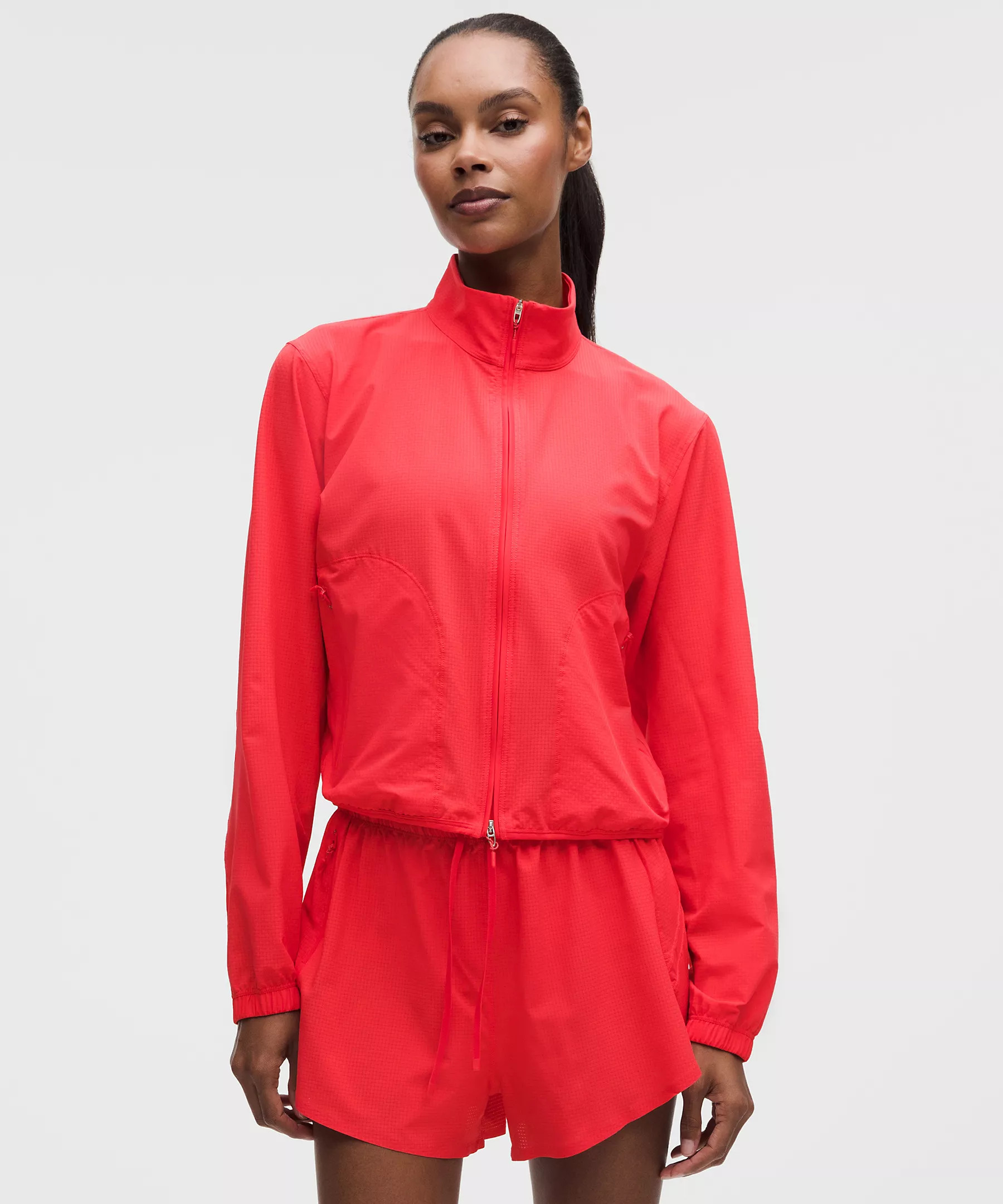 Textured Mesh Running Jacket | Lululemon (US)