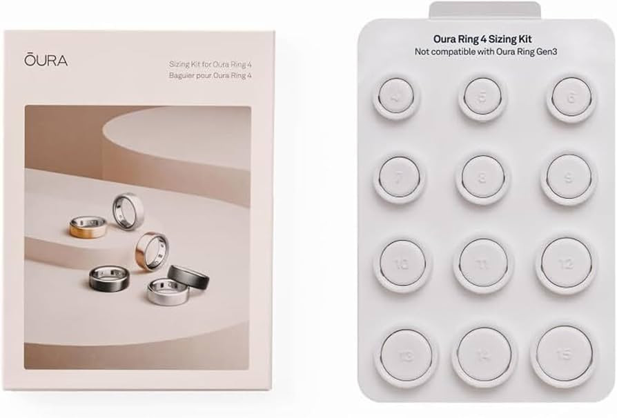 Oura Smart Ring 4 Sizing Kit | Non-Standard Fit - Size Before You Buy - Measure For Best Comfort ... | Amazon (UK)
