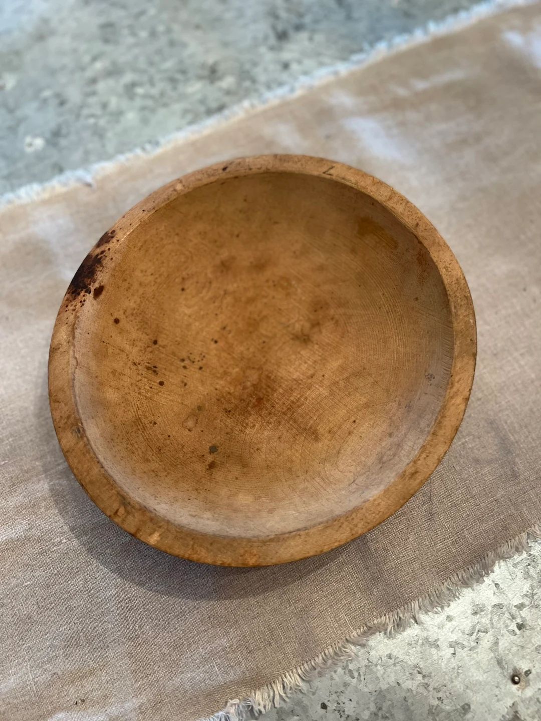 Vintage Munsing Wood Bowl Wood Dough Bowl - Etsy | Etsy (US)