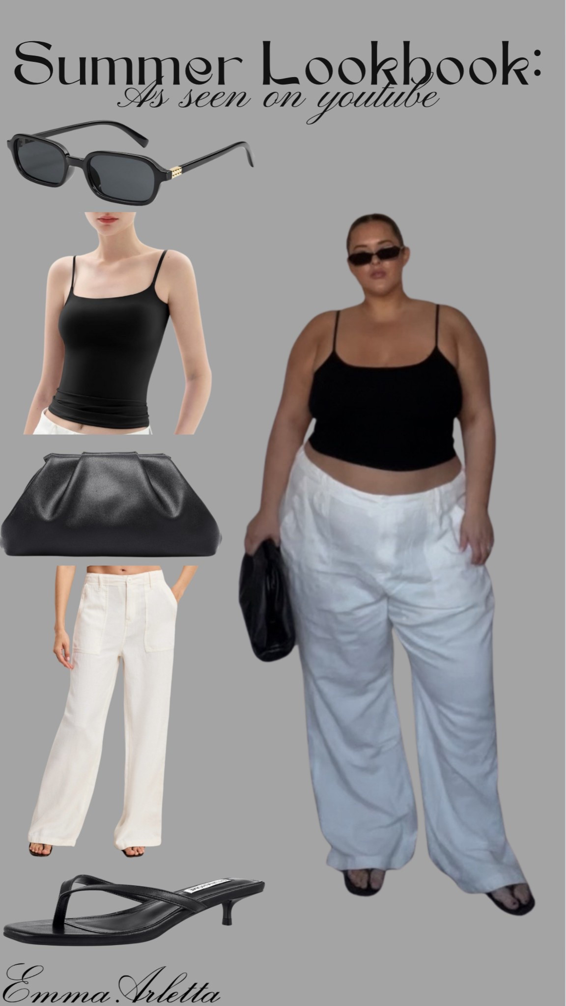 Summer lookbook: as seen on YouTube ✍🏼

Summer outfit, summer style, chic outfit, chic style, linen pants, heels 

#LTKSummerEdit #LTKPlusSize #LTKStyleTip