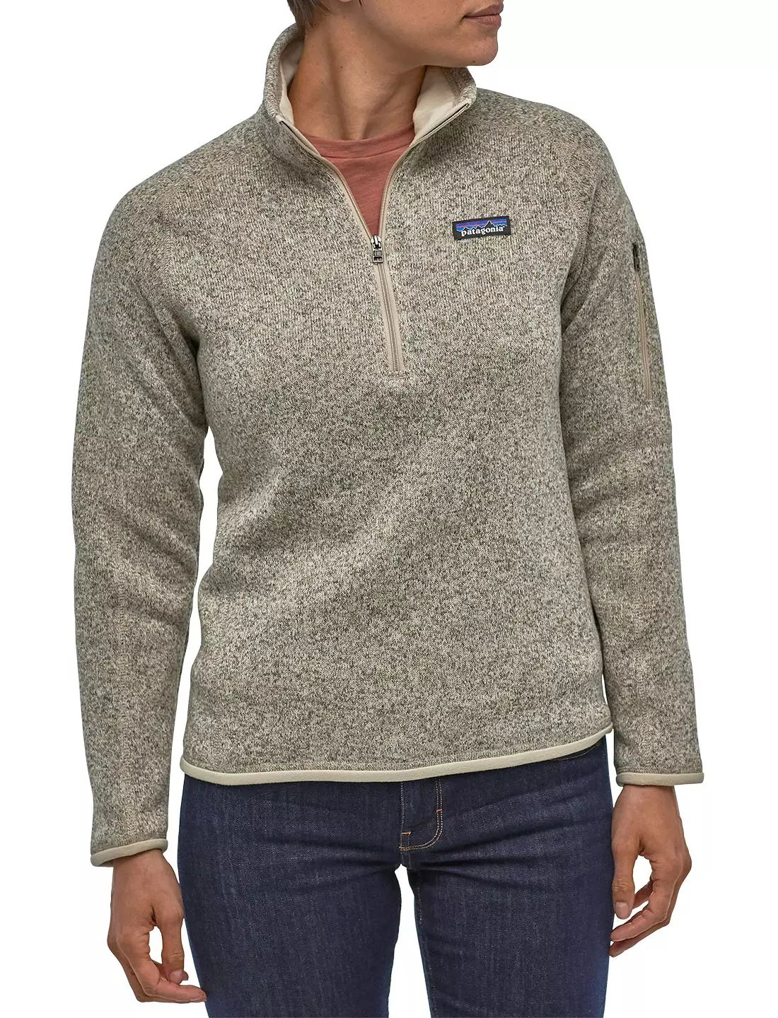 Patagonia Women's Better Sweater 1/4 Zip Pullover | Dick's Sporting Goods | Dick's Sporting Goods