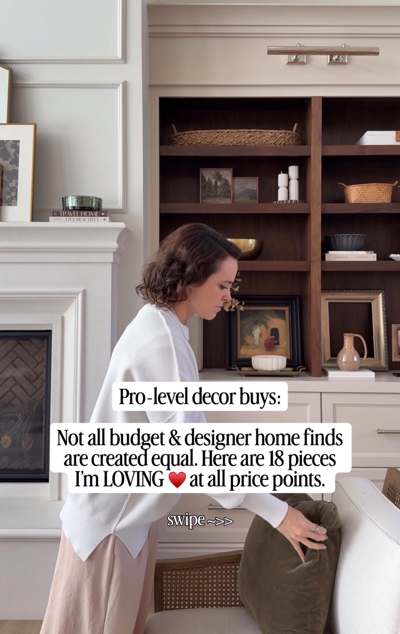 Links to my home finds that actually look “designer” that I’m loving lately—

>Here’s my take: 

Stunning homes can absolutely be styled at a variety of price points: not everything needs to have a pottery barn price tag. 👉🏼The secret sauce for me is mixing high-end home finds (always watching for those good sale prices!!) with budget-friendly hidden gems for a curated, collected, classic look that’s anything but cookie-cutter. 

FOLLOW along here on LTK and on IG for more beautiful home finds and design tips and inspiration.


#homedecorideas #homestyling #livingroomdecorideas #interiordesignideas designerlookforless 

#LTKSeasonal #LTKHome #LTKdayinmylife