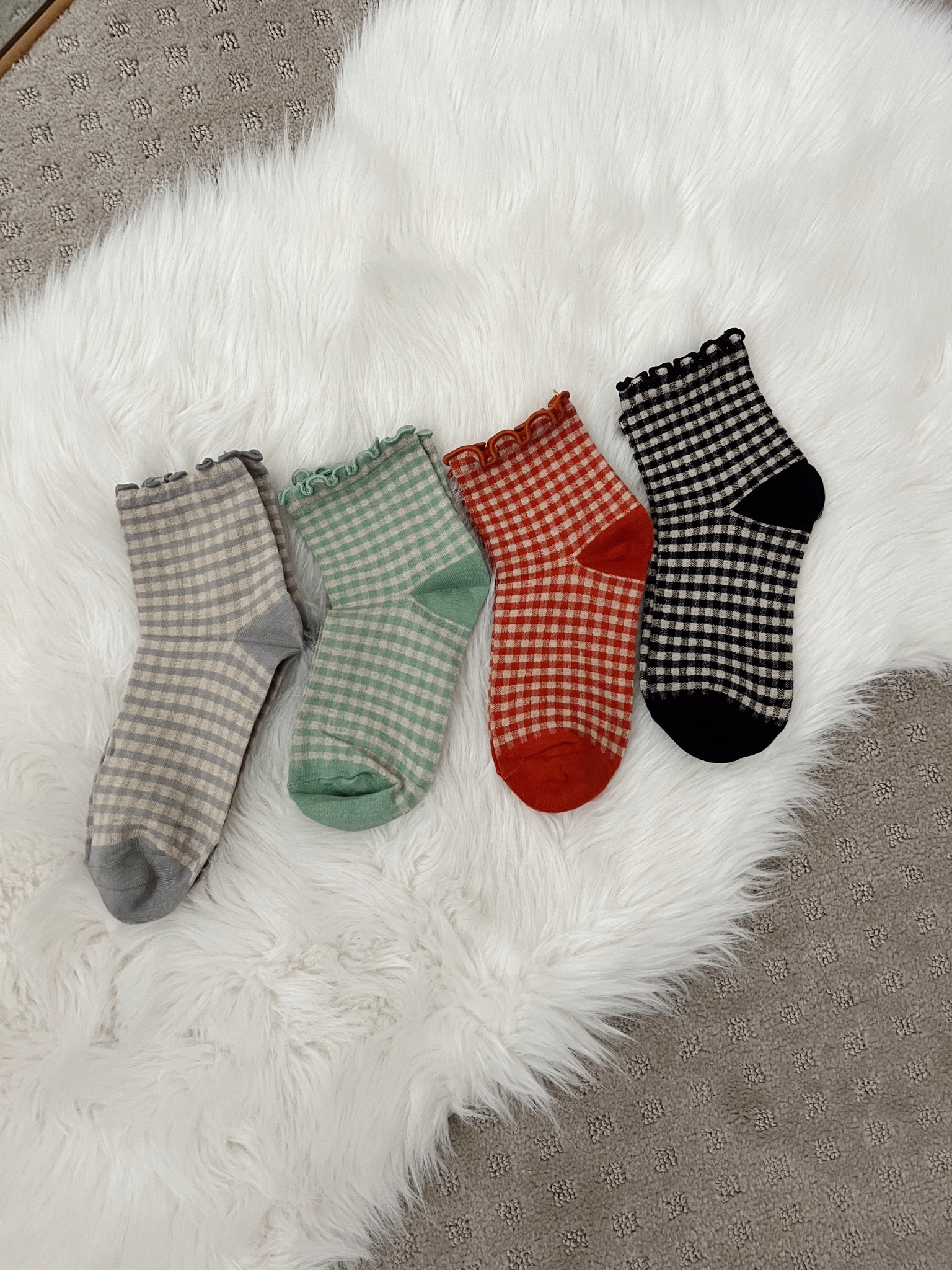 Ruffle socks are trending & these ones are so cute + comfortable to style. I’ve worn with my slippers, Uggs, boots & tennis shoes. These come in a 2, 4 and 6 pack. Would also be perfect for stocking stuffers for tweens! 

#LTKShoeCrush #LTKStyleTip #LTKFindsUnder50