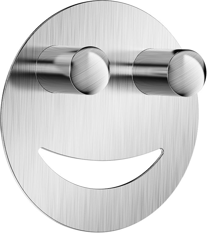 Yoshiky Stainless Steel Smiley Face Dish Sponge Holder, Silver Sink Caddy Organizer Storage with ... | Amazon (US)