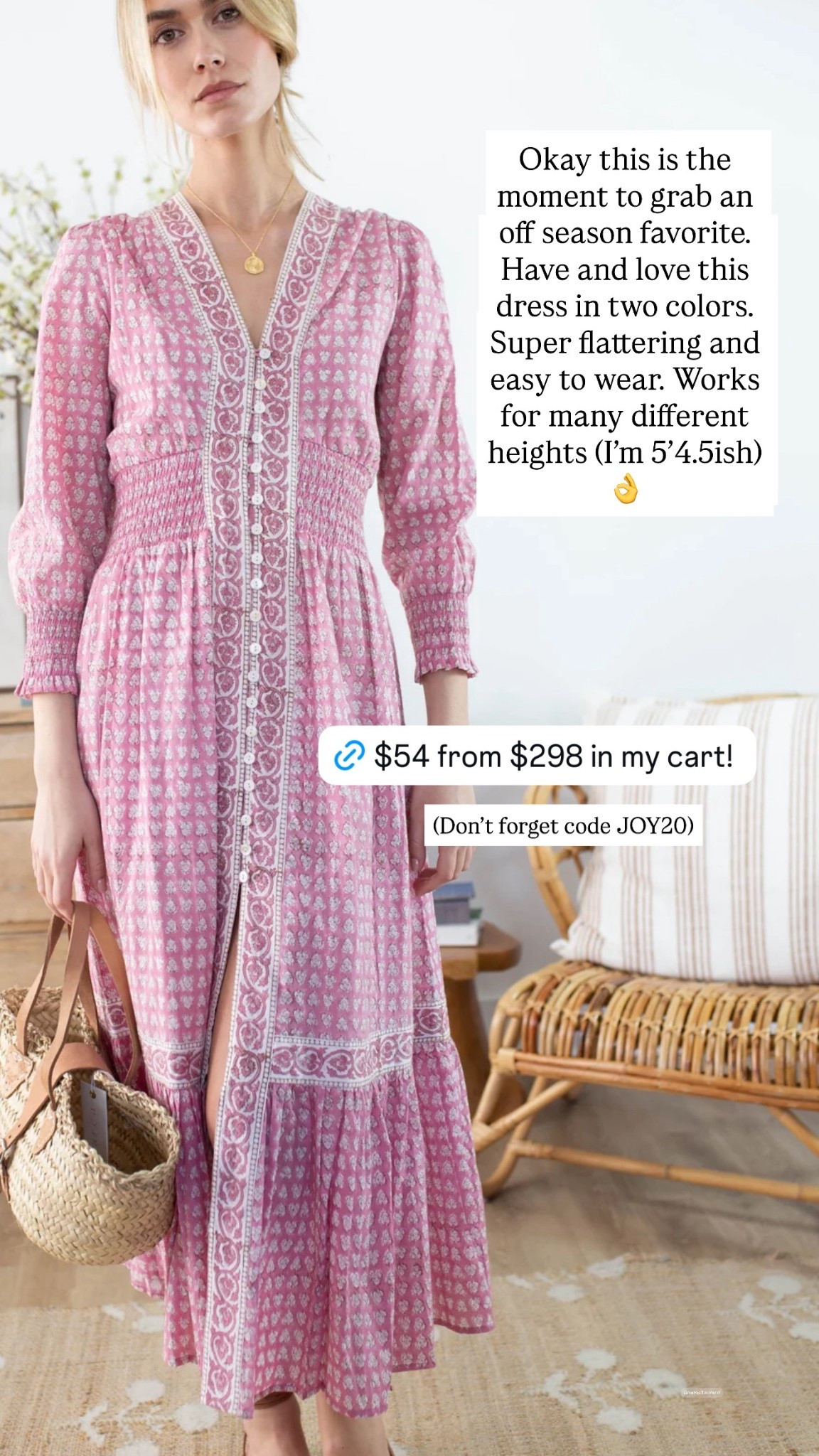 Use JOY20 for an extra 20% off! Block print dress, Black Friday 

#LTKCyberWeek #LTKSaleAlert #LTKFindsUnder50