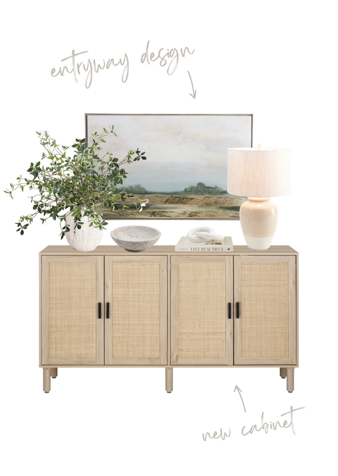 New cabinet! Comes in two colors! Sharing how to style it here!

Cabinets, cane cabinet, rattan cabinet, cabinet, long cabinet, wide cabinet, design help, free designs, entryway design, interior designer, coastal homes, modern coastal, entryway, home decor

#LTKsalealert #LTKhome