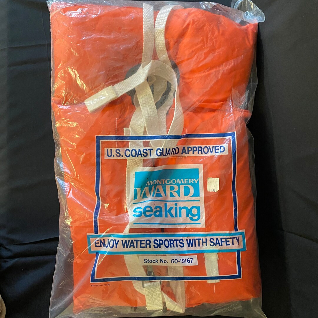 Vintage Montgomery Ward Sea King Flotation Device - Etsy | Etsy (US)