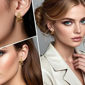 Hypoallergenic Brown Crystal Dangle Earrings for Women | Amazon (US)